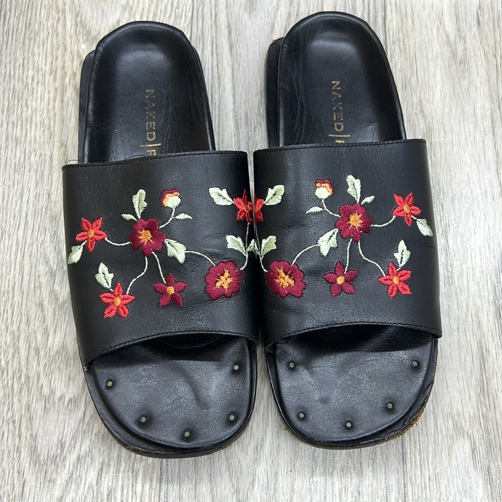 Vintage NAKED FEET Sandals - Picture 2 of 9
